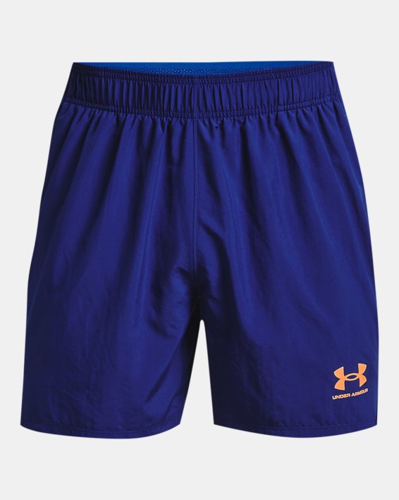 Men's UA Accelerate Shorts, Blue, pdpMainDesktop image number 4